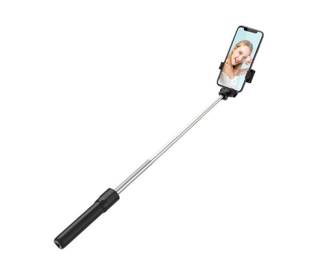 Wozinsky Selfie stick teleskopowy tripod 0.7m na telefon czarny WRY1S - 1487871 - zdjęcie
